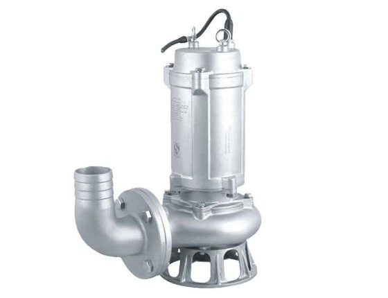 WQP型不(bu)鏽鋼無堵(dǔ)塞潛水排(pai)污